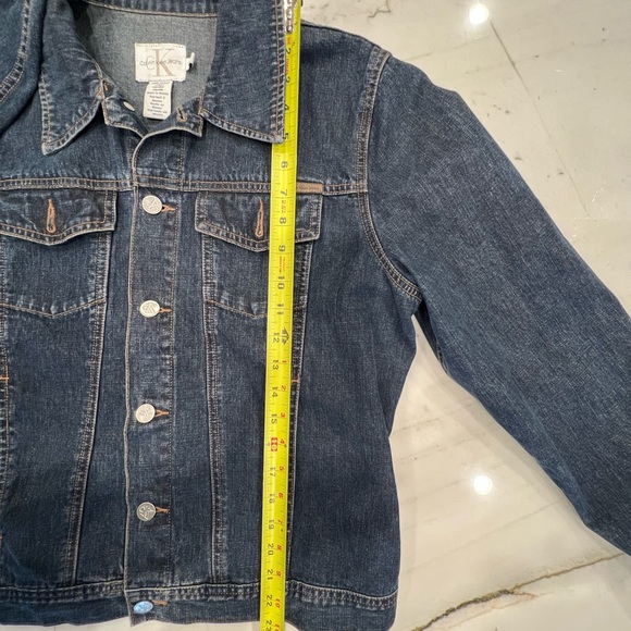 Calvin Klein Jean Jacket. Size L. - Picture 6 of 6